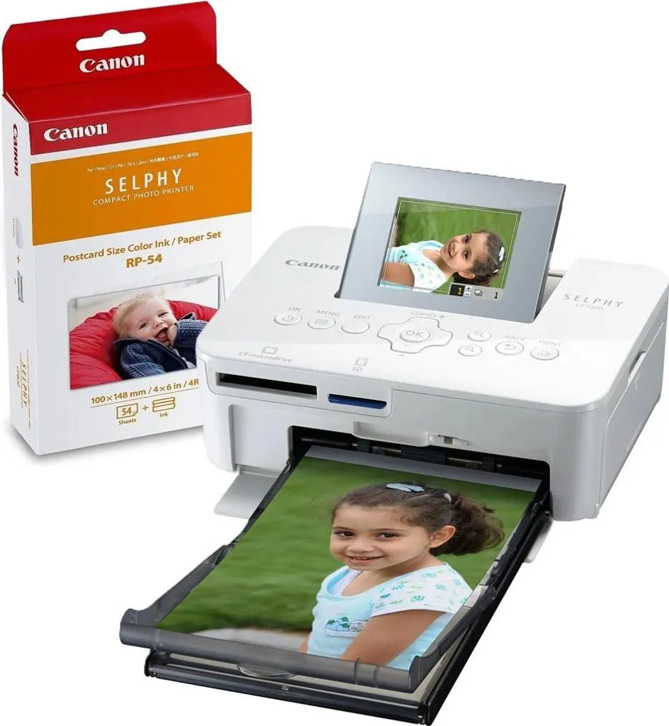Canon RP-54 Papier Photo Brillant et Ruban Encreur pour SELPHY CP1000