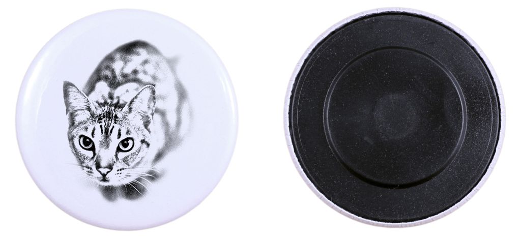 Ocicat - Sammlung von einzigartigen Magneten, eigenes Foto, Marke Art-Dog