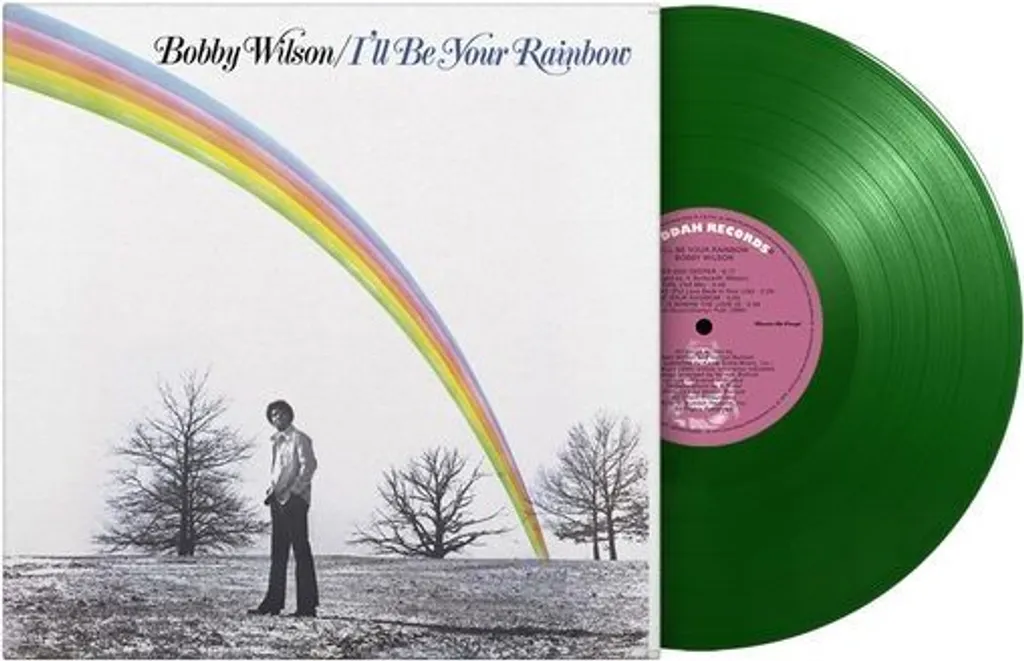 Vinyle 180g Bobby Wilson I'll Be Your Rainbow Édition Limitée Vert Clair