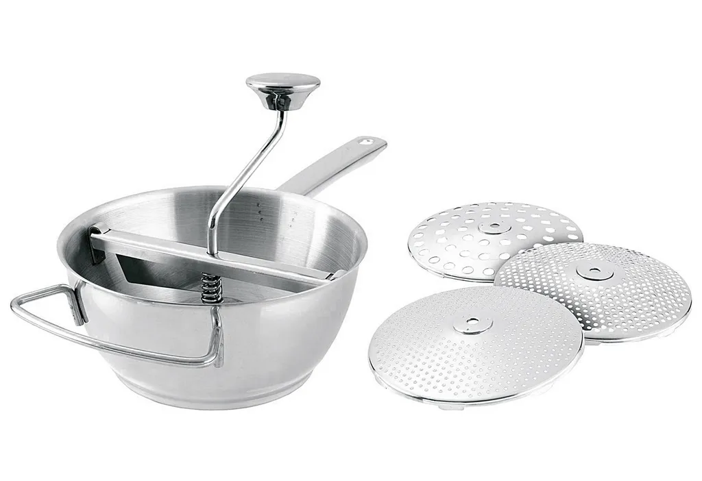 Passatutto Manuale GSD 20cm Acciaio Inox - Ideale per Pappe e Vellutate