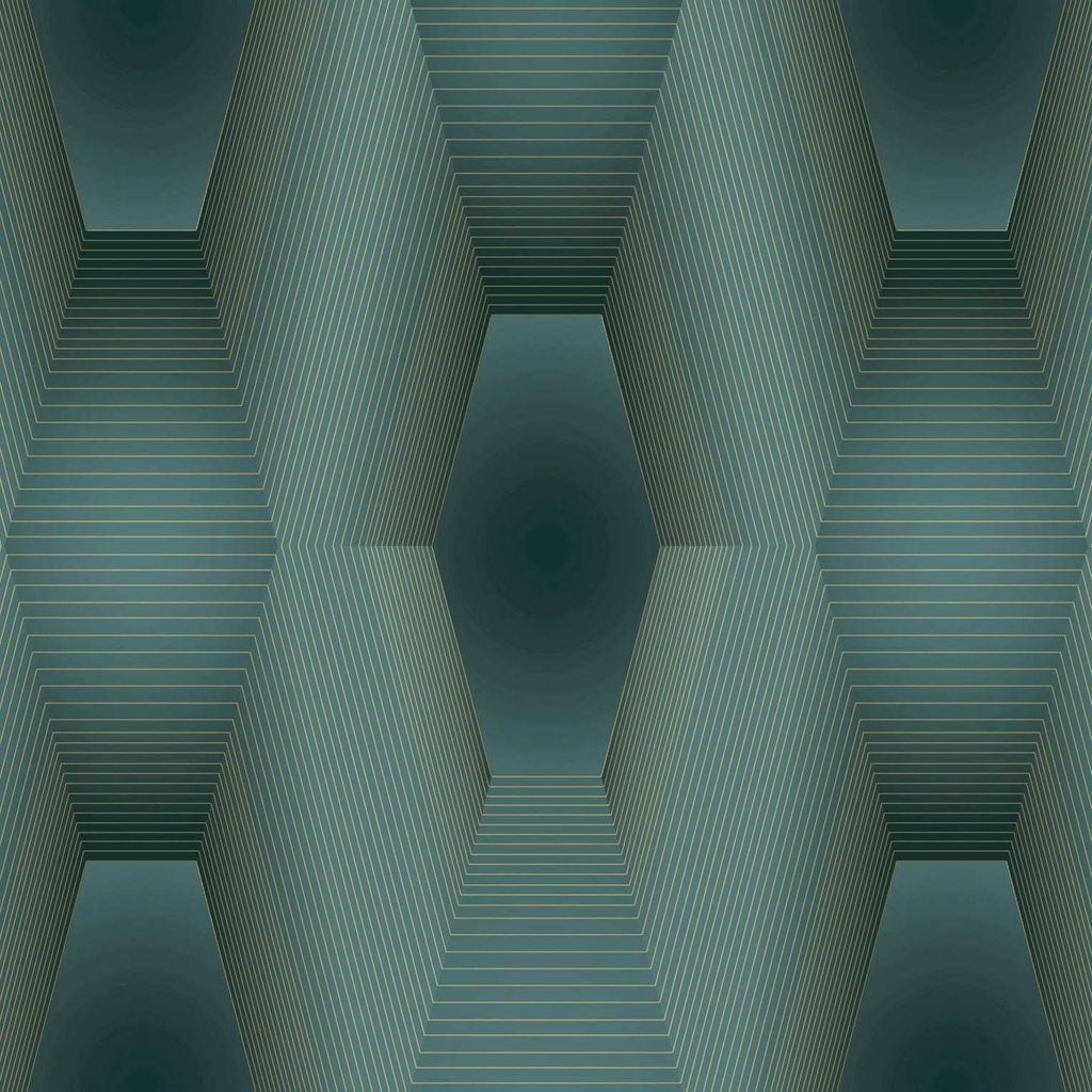 Fototapete 2247-25 Digitaldruck Grafik 3 x 2.7 m Erismann Art Edition Grün