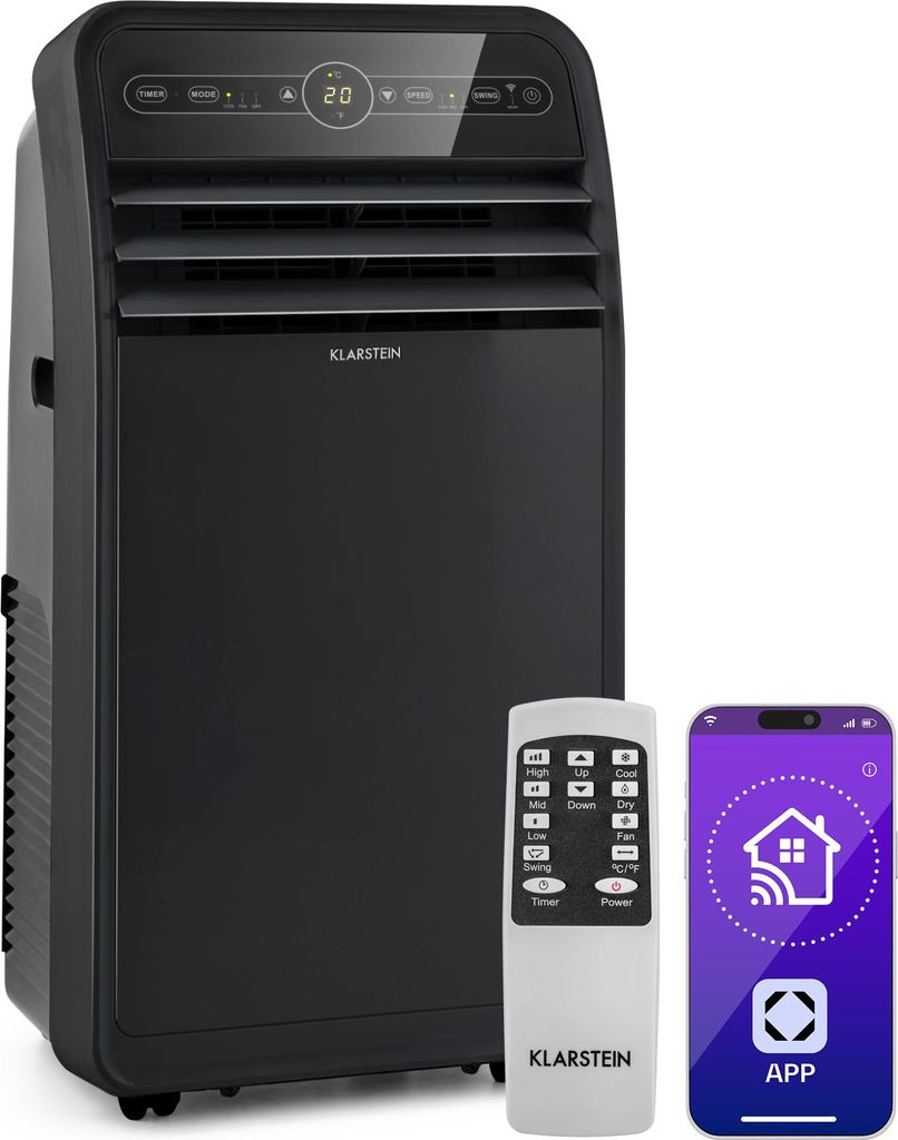Klarstein Metrobreeze New York Smart 12k Climatiseur Mobile Image du produit 