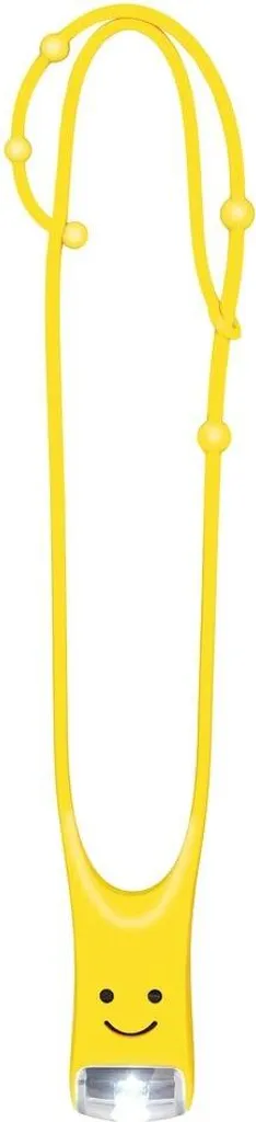 Lampe de lecture multifonctionnelle flexible jaune MOSES Lese Buddy