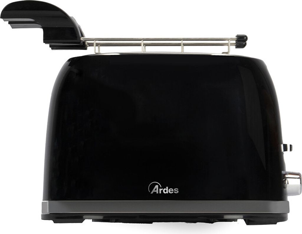Ardes Toaster ARTOAST03 Prestige 2 Scheiben 7 Stufen Bräunung Schwarz 850W Auftauen