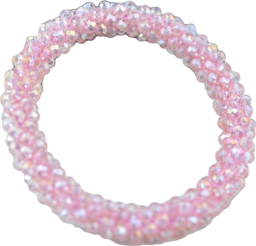 Glänzendes Strass-elastisches Armband-Armband-Haar-Seil-Haarband Nepal-Frauen-Schmuck-6