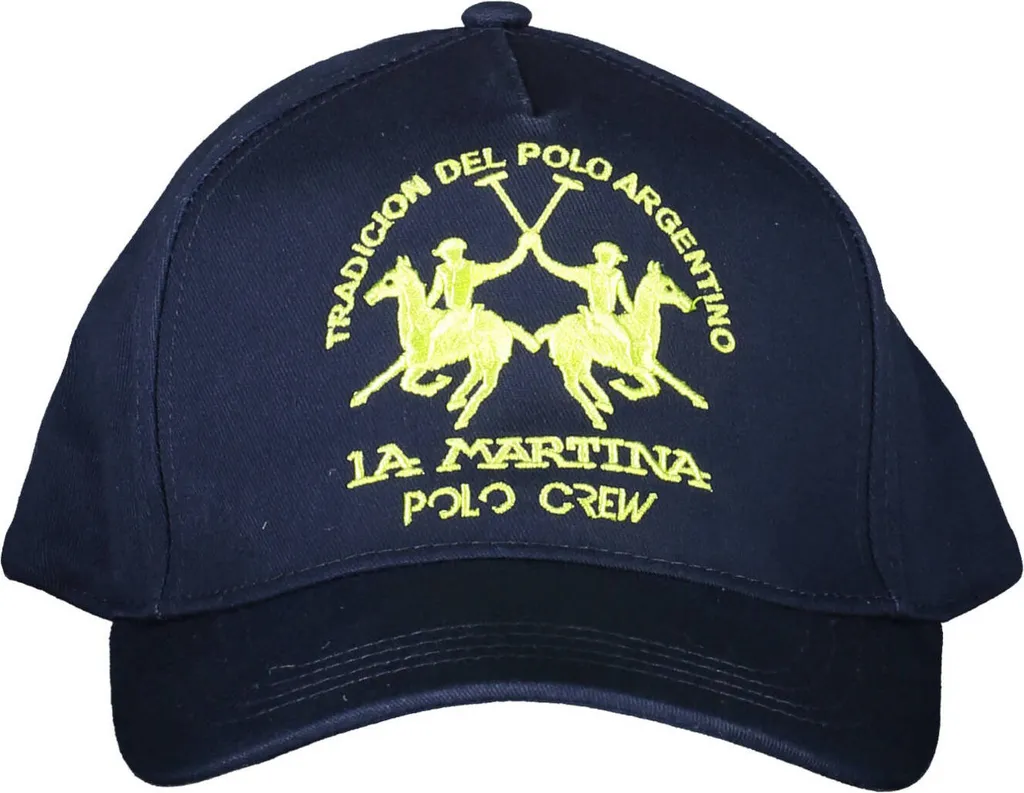 Chapeau de Type Bob La Martina pour Homme Bleu Marine, Taille Universelle