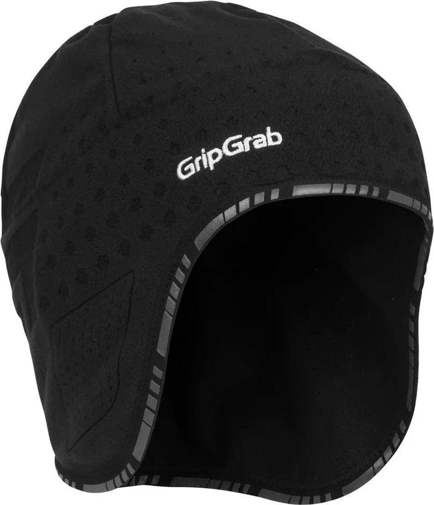 Gripgrab Aviator Mütze Schwarz L Herren Schwarz L