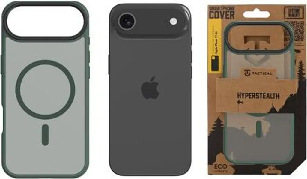 Cover posteriore tattica MagForce Hyperstealth per iPhone Air verde bosco