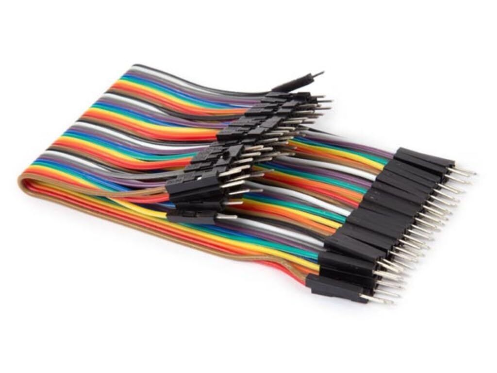 Whadda JUMPER-KABEL (40 x DRAHTBRÜCKEN-STECKER, 40 x DRAHTBRÜCKEN-STECKER) 15 cm