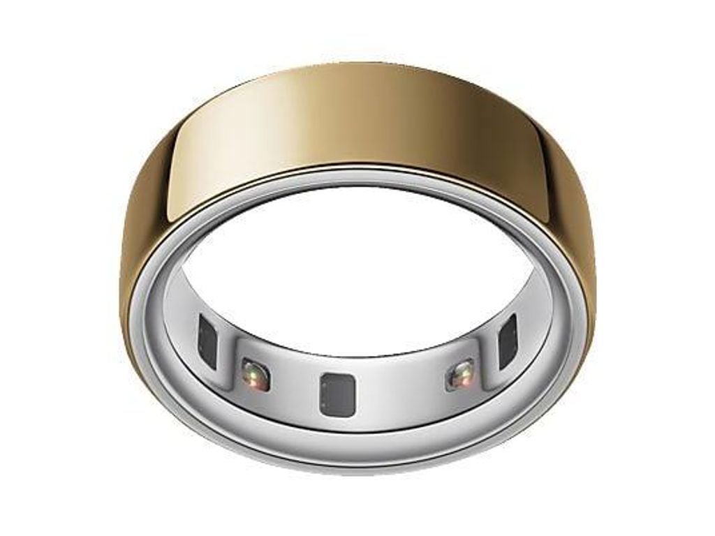 Oura Ring 4 älysormus, Gold, koko 7 Immagine del prodotto 