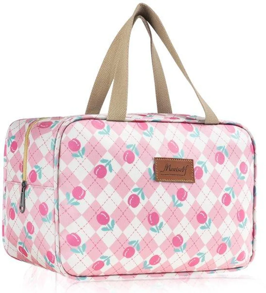 Trousse de toilette de voyage grande capacité pour maquillage et soin