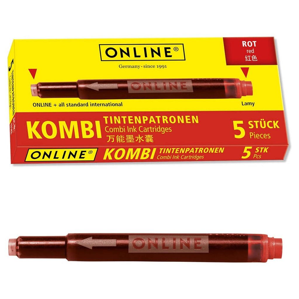 ONLINE® 17307/12 Cartouches d'encre pour stylo à plume Image du produit 
