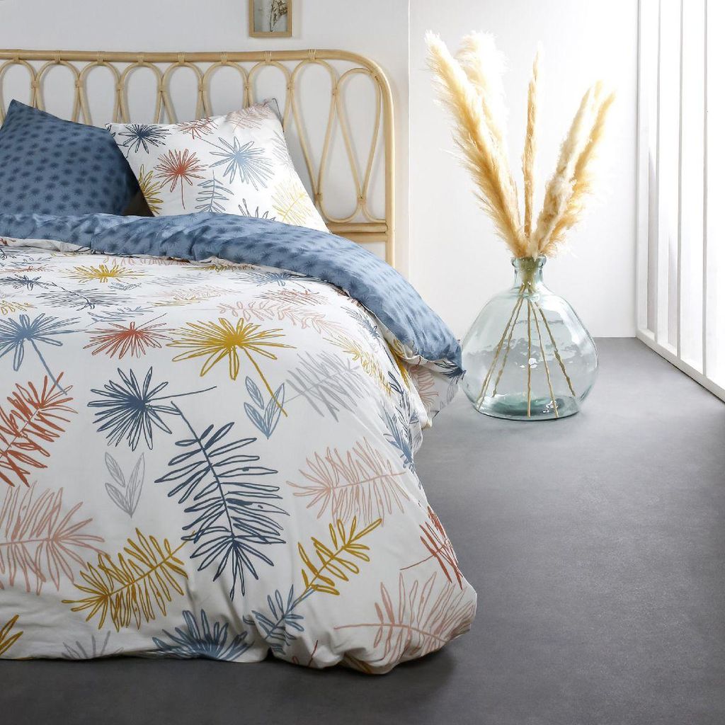 Bettwäscheset mit Reißverschluss und Aufdruck SUNSHINE EUGENE