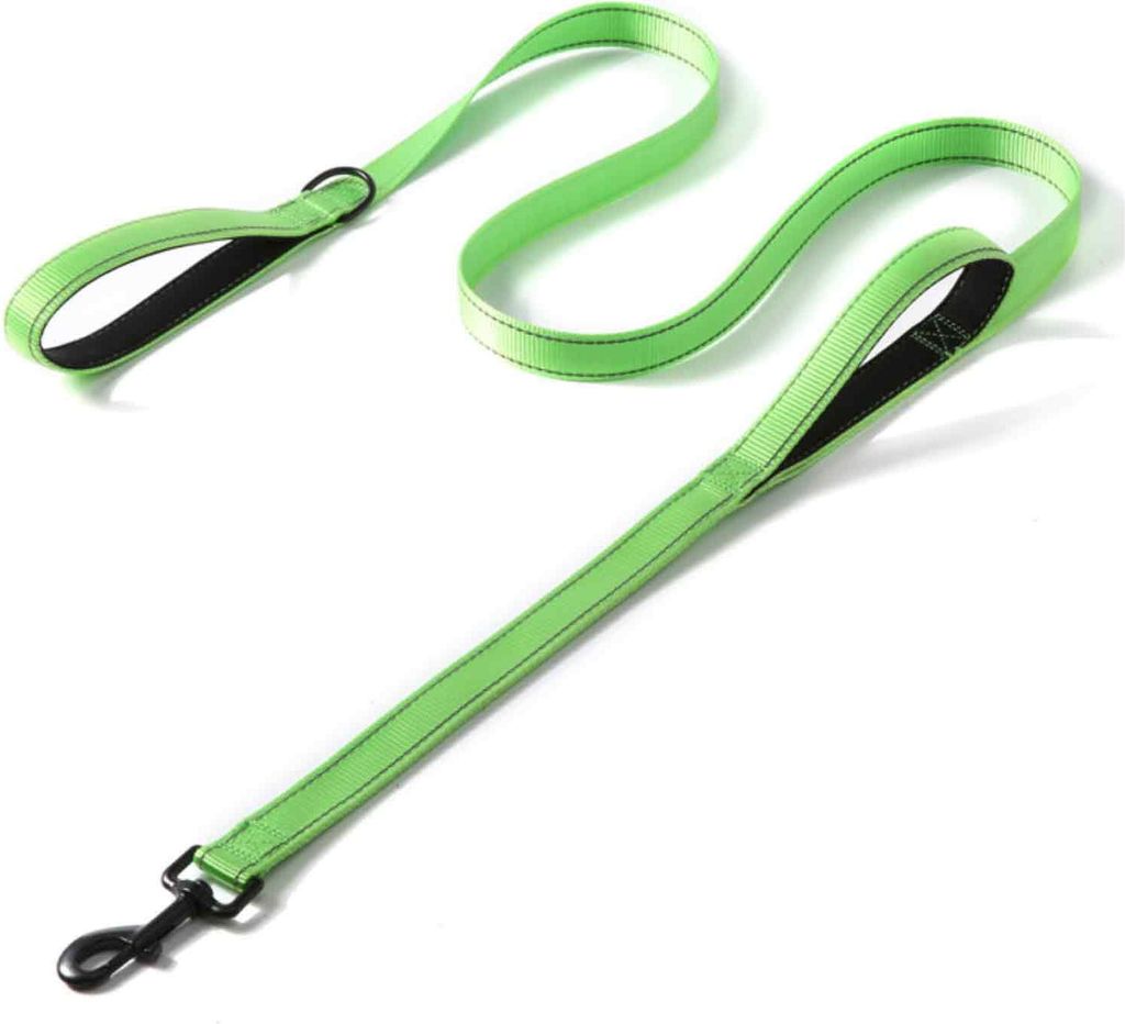 Hundeleine, verstellbare Retriever-Leine mit 120 cm Stopper, strapazierf?hige lange Hundeleine, weicher geflochtener Griff, Trainingsleine fš¹r k...