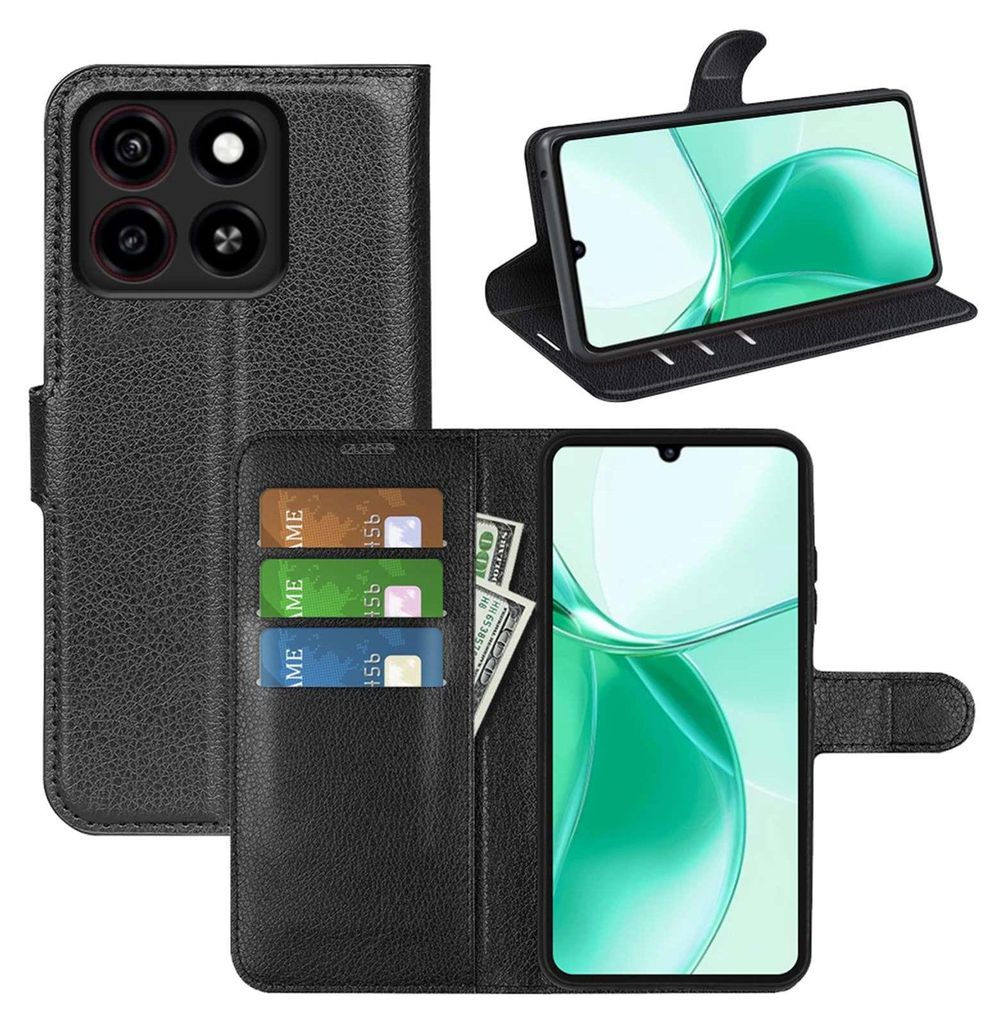 Handy Tasche ZTE Blade A35 / A55 Handyhülle Hülle Wallet Produktbild 