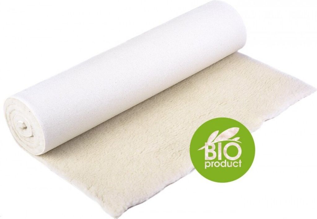 Yogistar Yogamatte - Schurwolle natur 75 cm X 200 cm