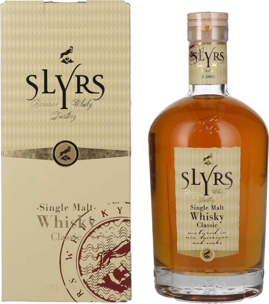 Slyrs Single Malt Whisky Classic en coffret cadeau Image du produit 
