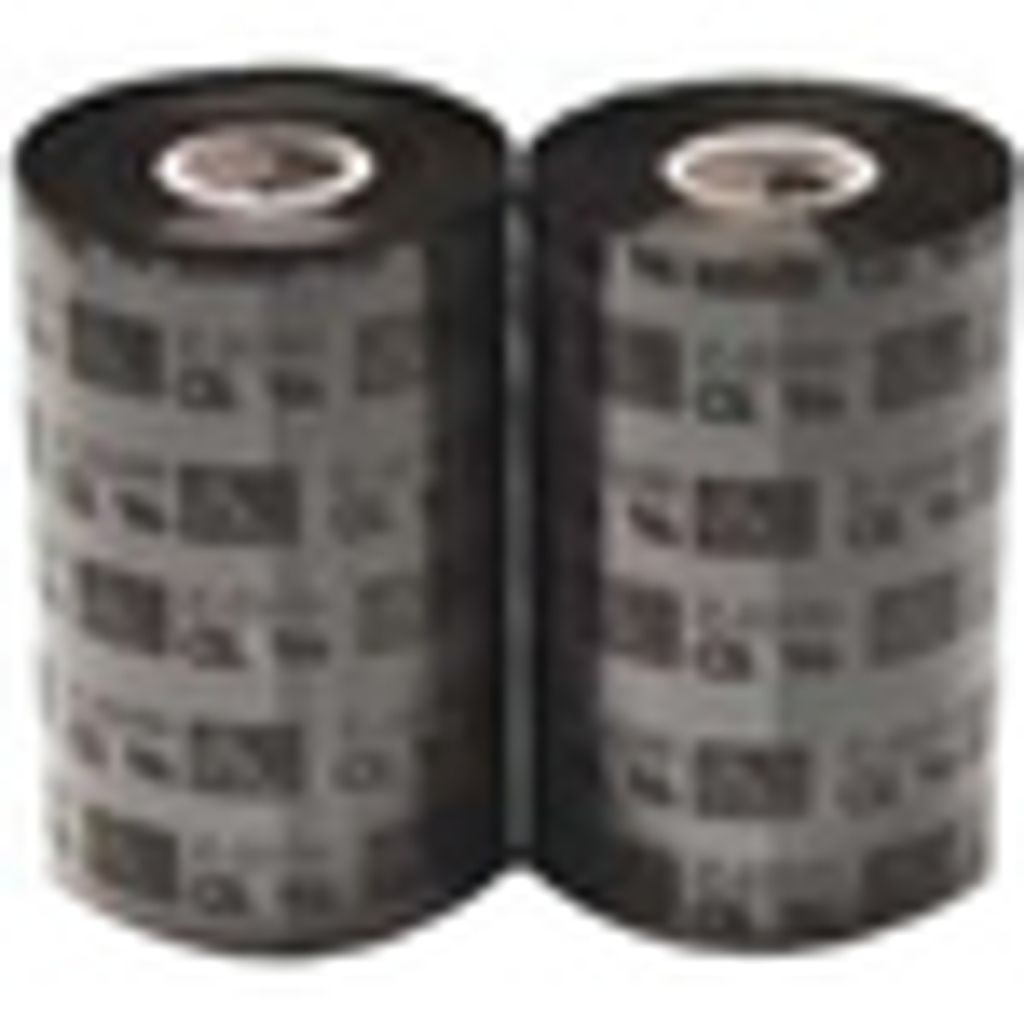 Zebra 2300 Wax, 300 m, 11 cm, Schwarz, Wachs, 2,5 cm Produktbild 