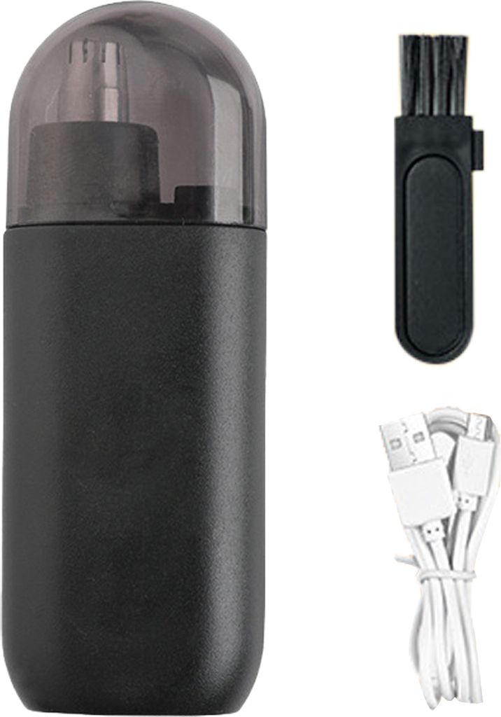 Wiederaufladbarer Nasenhaarschneider für Männer und Frauen, IPX7 wasserdicht, elektrischer Nasenhaarschneider, 360-Grad-Pflegewerkzeug mit zweisc...