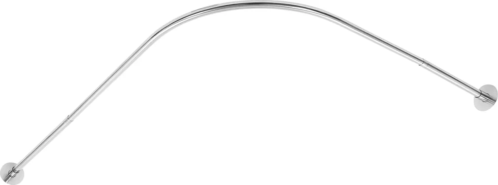 Barre de douche pivotante multi-angle en aluminium blanc 90-160cm