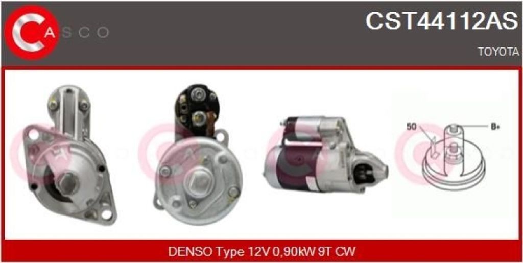 CASCO Starter Brand New HQ CST44112AS