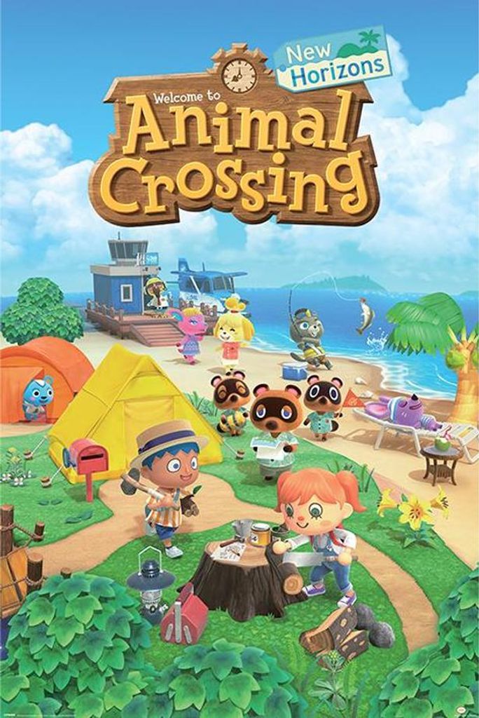 Animal Crossing - "New Horizons" Maxi-Poster CD1381 (Einheitsgröße) (Bunt)