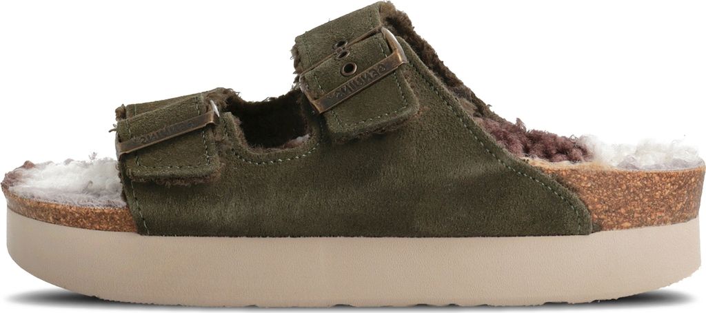 Genuins Hawaii Olive Leder Größe: 39 Schmal