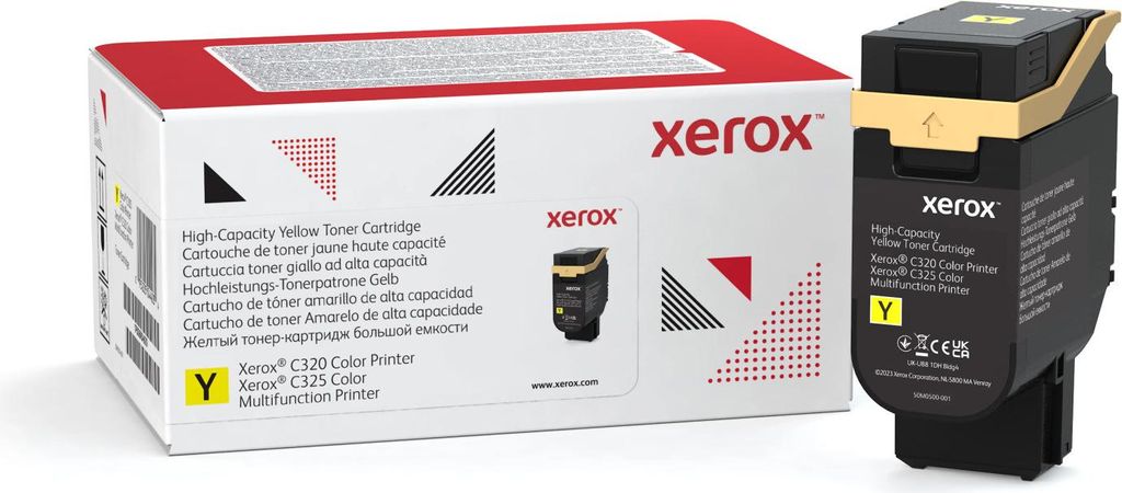 Xerox Toner Gelb C320-325, 5500 Seiten, Original