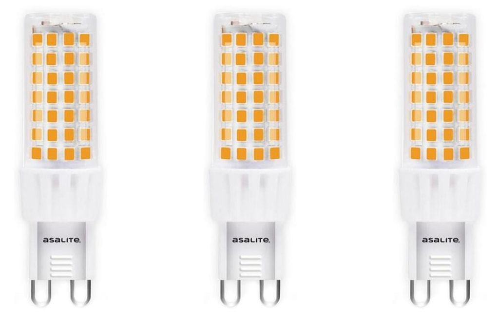 Asalite G9 LED-Lampe 6W 600lm 4000K 220-240V 3 Stück Produktbild 