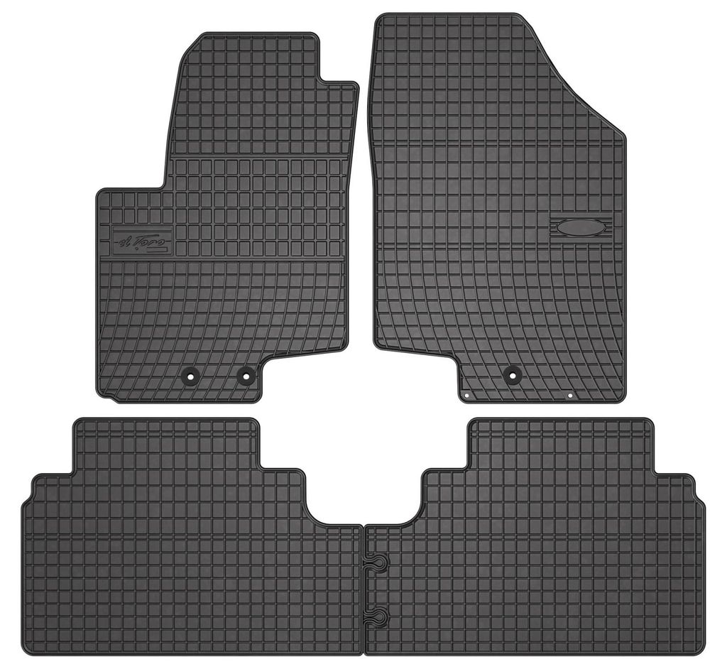 Gummi-Fußmatten für Hyundai ix20 2010-2018 (Minivan) – Produktbild 