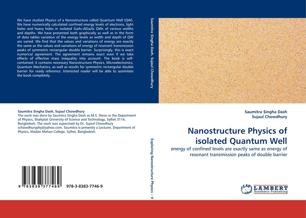 Nanostructure Physics of isolated Quantum Well