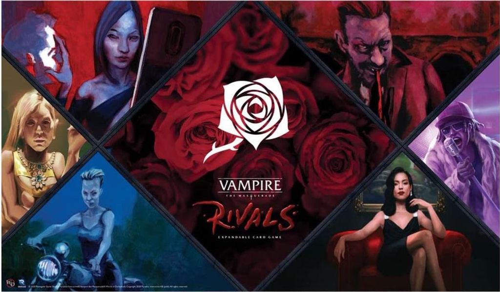 Vampire: The Masquerade - Rivals - Ventrue Clan Playmat - Kartenspiel Zubehör