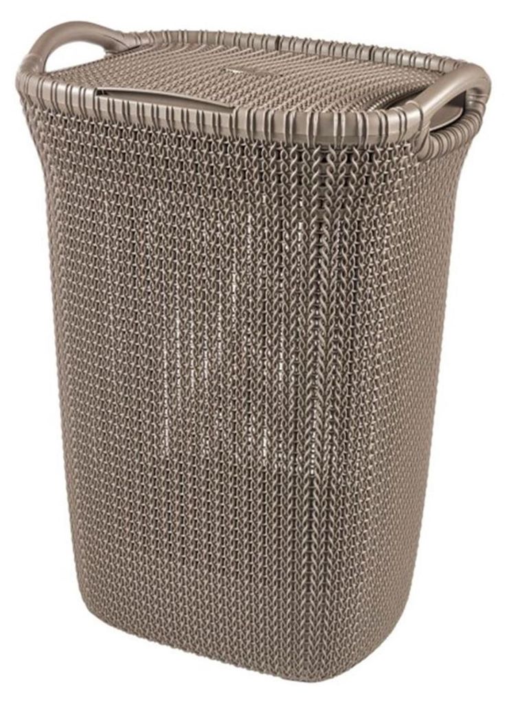 Wäschesammler Knit 57l braun Produktbild 