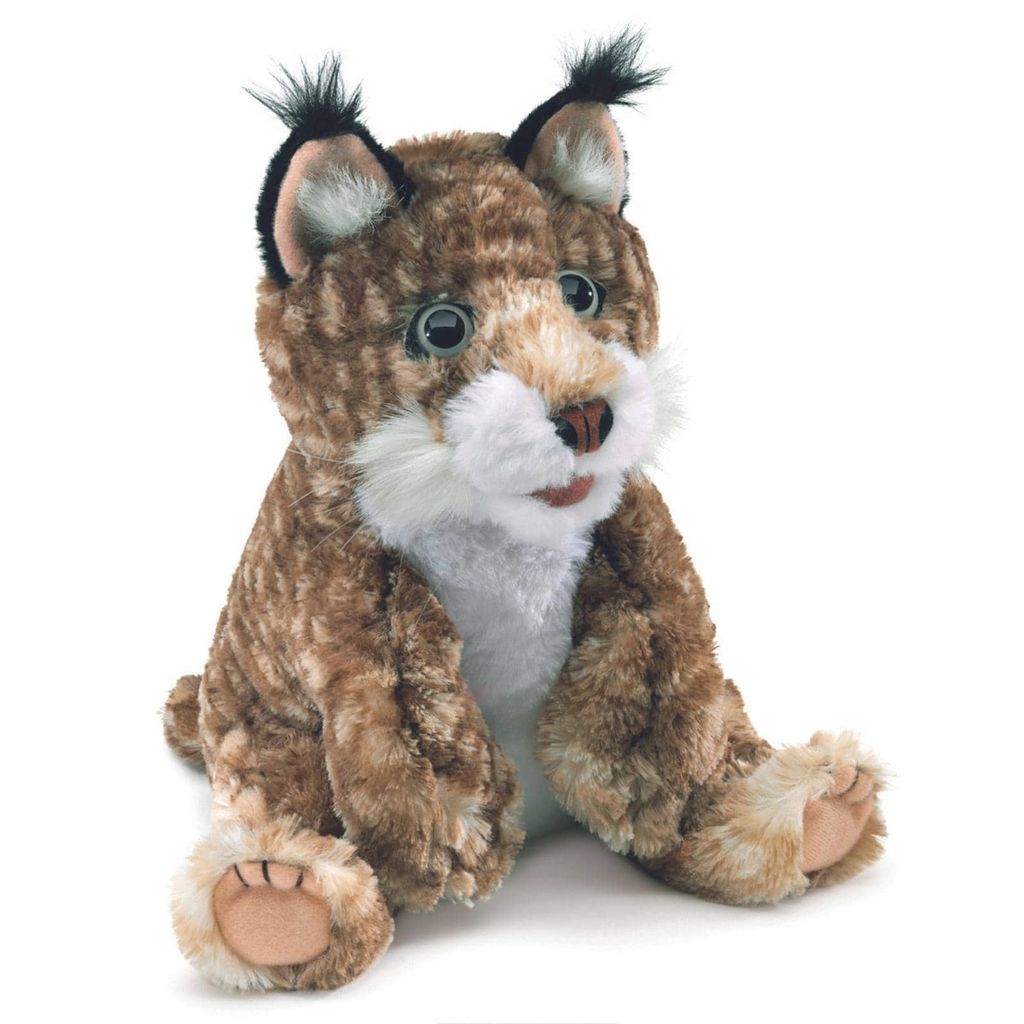 Folkmanis Handpuppe Luchsbaby 3158