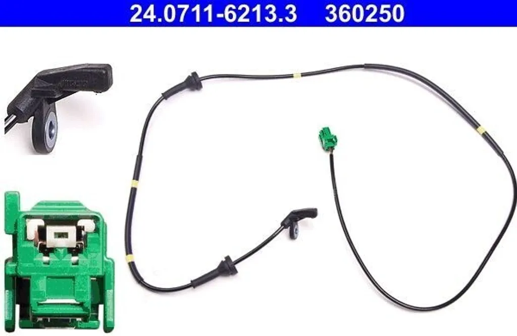 Solution Témoin ABS Allumé : Capteur ATE 24.0711 pour Volvo S60 S80 V70 XC70