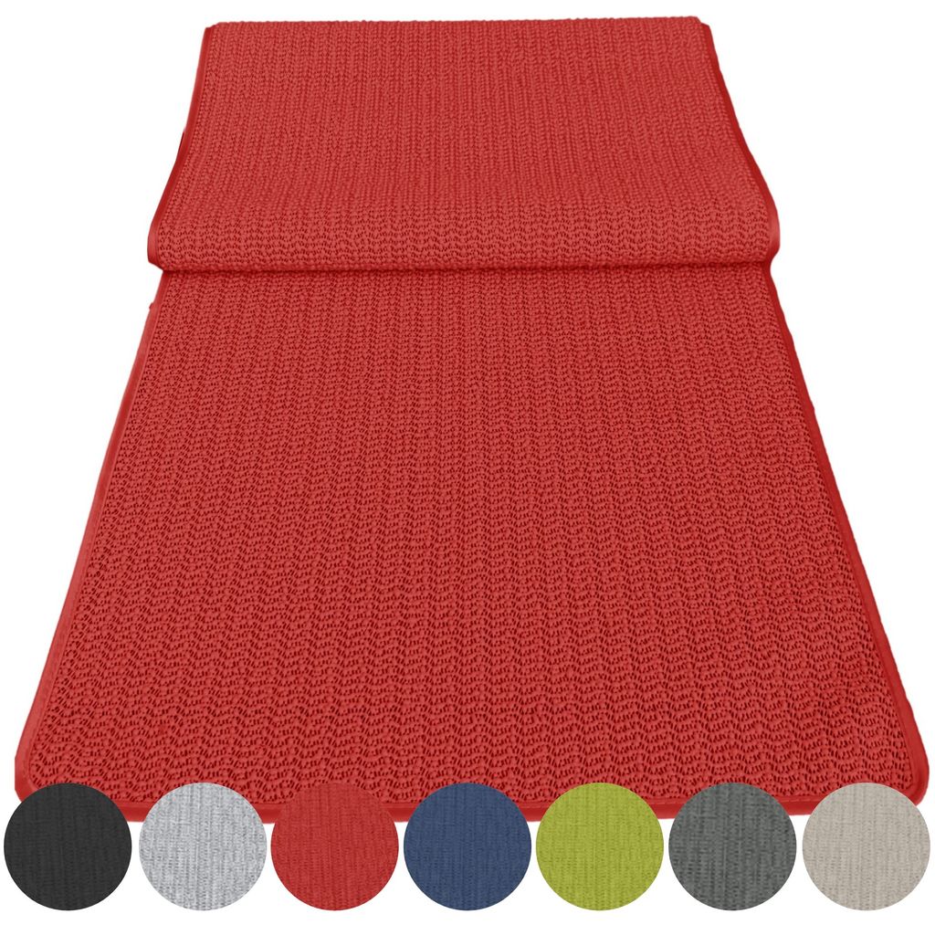 Outdoor Tischläufer Schaum 40x140cm Schaumtischdecke abwischbar Garten Tischtuch wasserfest Tischdecke Rot