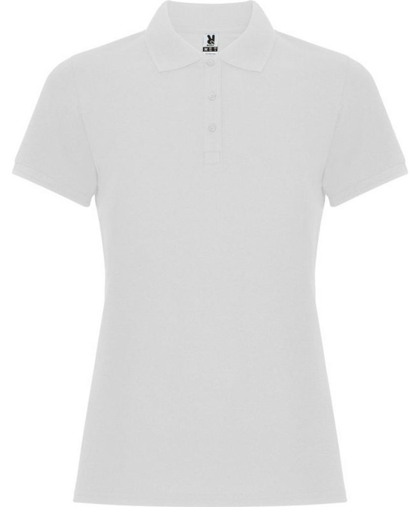 Roly - "Pegaso Premium" Poloshirt für Damen LT5446 (L) (Weiß)