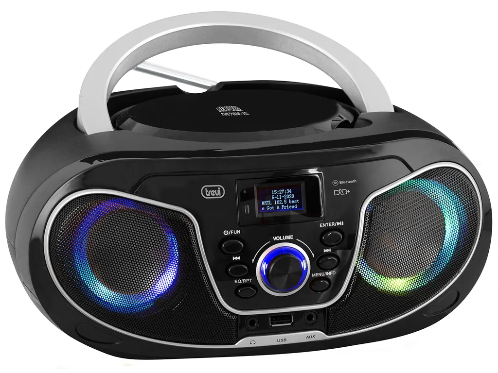 Radio DAB+ sans Grésillement Trevi CMP 588 avec Lecteur CD et USB MP3 - 2