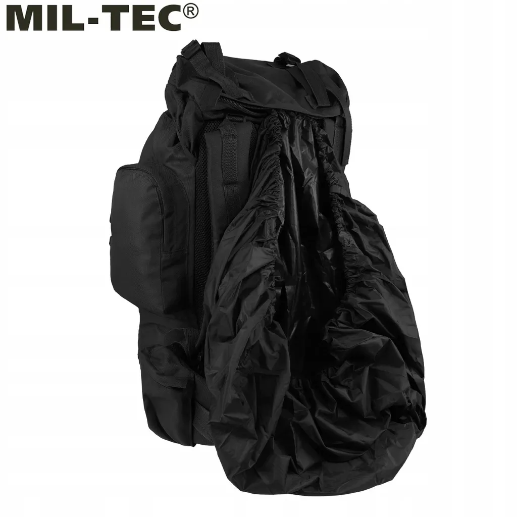 Sac à dos Mil-Tec Commando 55L Noir - Multifonction et Imperméable - 16