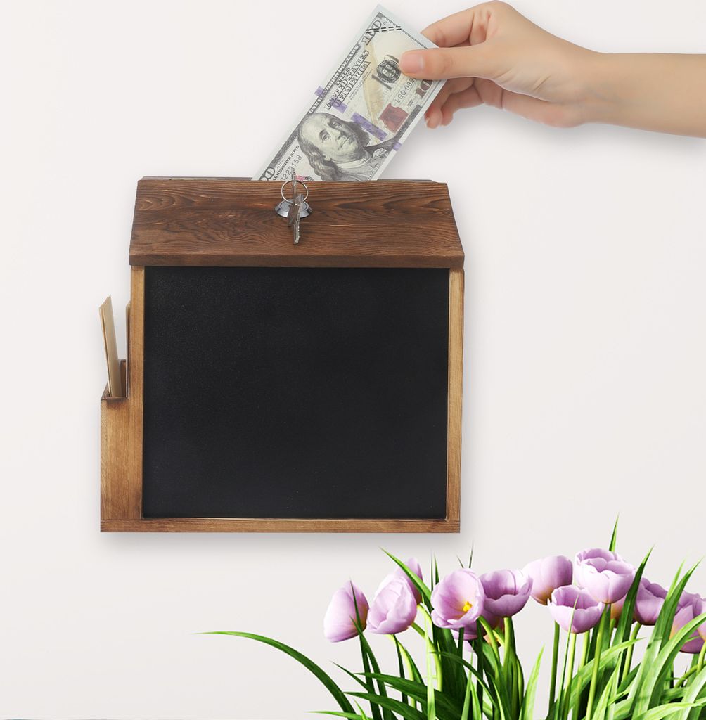 Vorschlagsbox, Spendenbox, Briefkasten zur Wandmontage, Produktbild 7