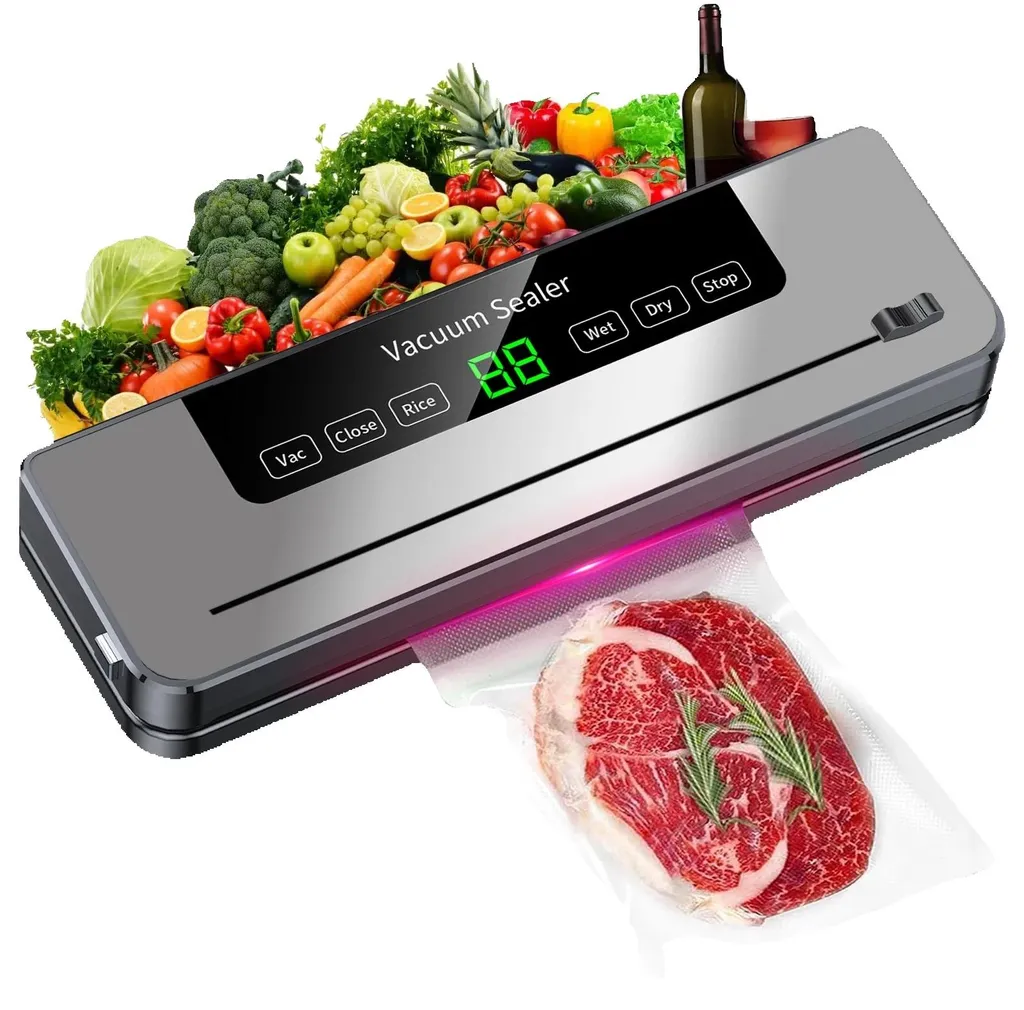 Machine sous vide compacte avec plusieurs modes de scellage - Prise UE