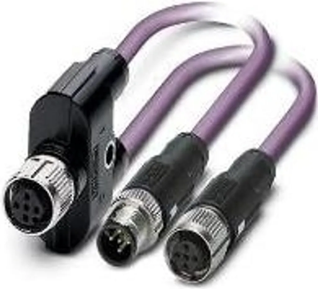 Répartiteur Blindé M12 Phoenix Contact SAC-5PY 0,3m pour Automate
