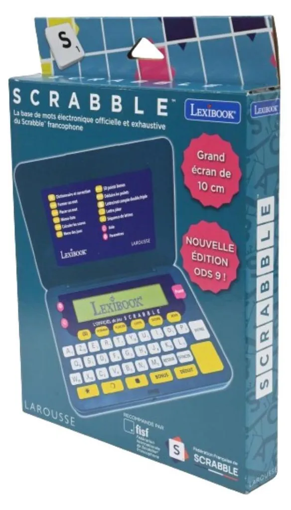 Dictionnaire électronique Scrabble pour tournois et soirées en famille