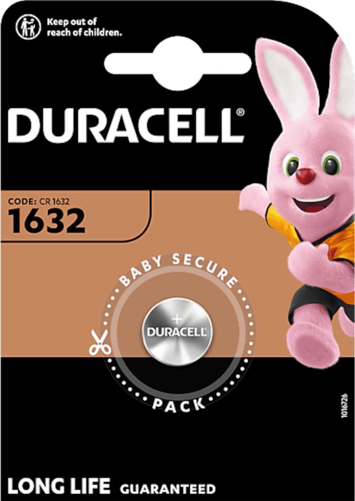 Duracell Electronics Litowe ogniwo guzikowe CR1632 3 V (1 Zdjęcie produktu 