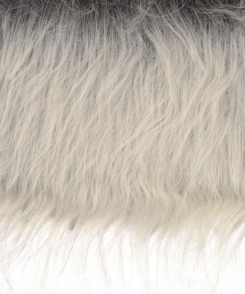 Fil chenille gris argenté 20x35cm ultra doux Knorr Prandell - 5 pcs