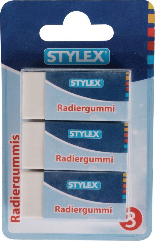 Guma, biela, s kartónovým puzdrom, balenie 3 ks Obrázok produktu 2
