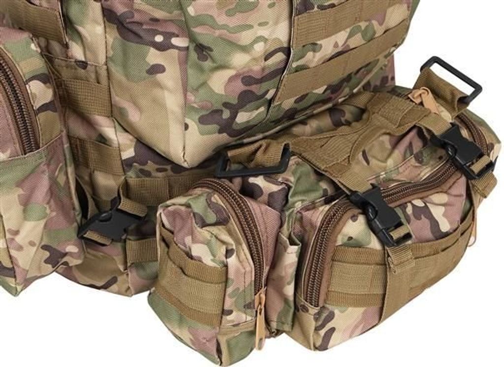 Trizand 8923 Vojenský batoh 45L maskáč Obrázek produktu 14