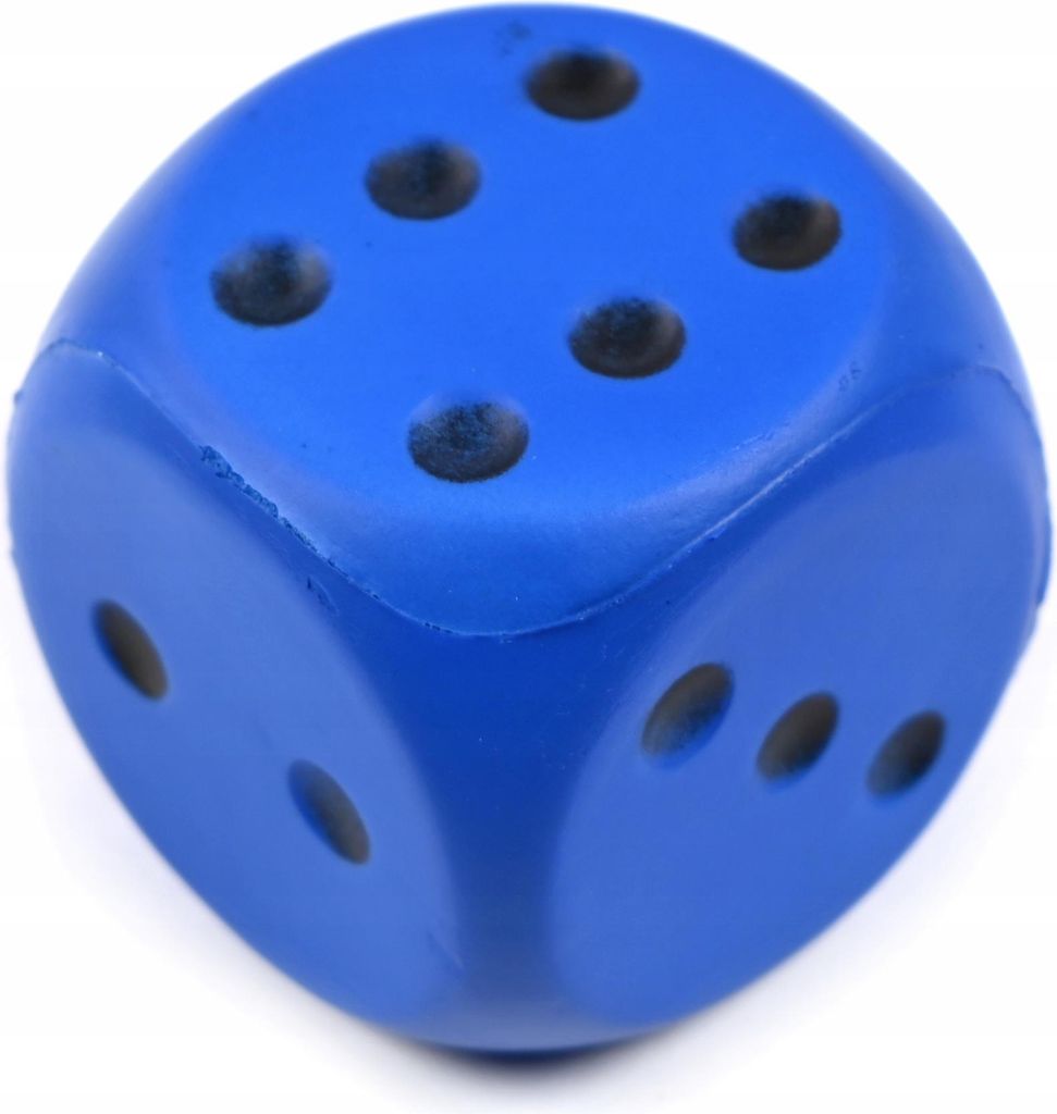 Cubo in morbida schiuma espansa 6 cm Cubo da gioco colorato Immagine del prodotto 