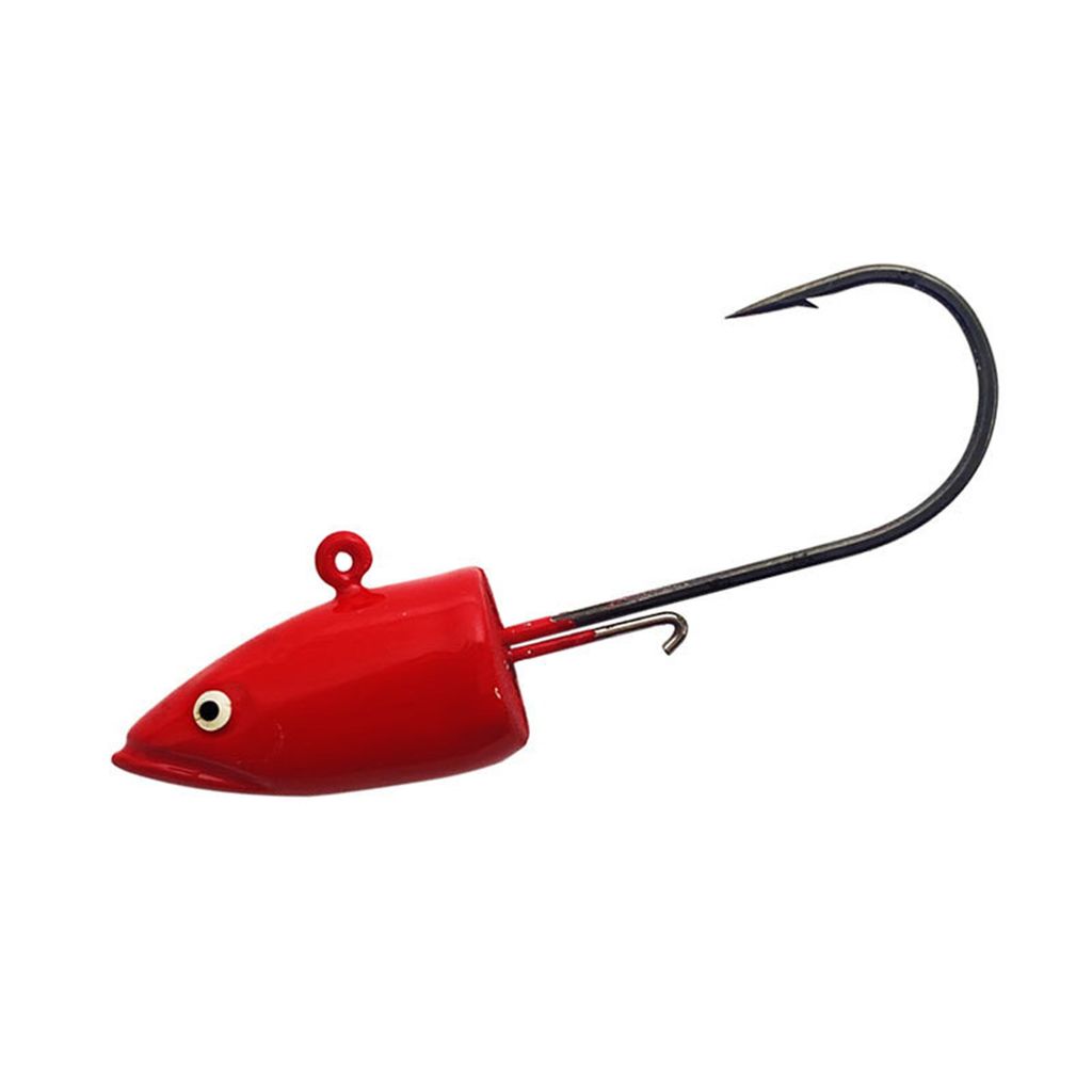 14 g/5,1 cm Angelhaken, hochfest, korrosionsbeständig, scharf, realistisch, stark durchdringend, erhöht die Angelrate, wiederverwendbarer Metallh...