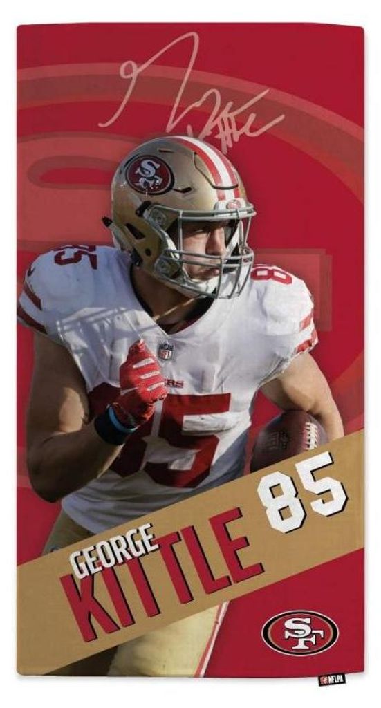 NFLPA George Kittle - Beach Towel - MOTION